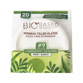 Platos Desechables Biodegradables 9"