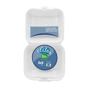 contenedores de comida Desechables 8x8, 8 Pcs