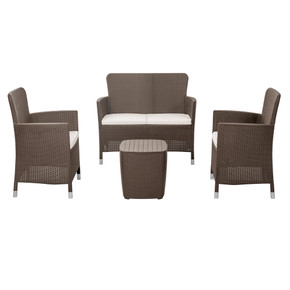 Juego de Patio Capri Comfort Mocca