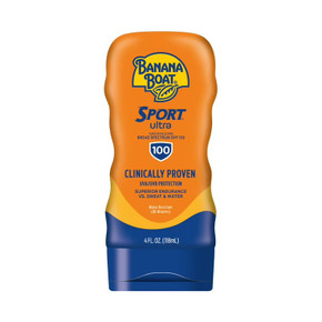 Banana Boat Sport Ultra Sunscreen Lotion 4 Fl Oz 100 SPF