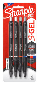 Bolígrafos Sharpie S Gel 3 colores de Tinta 0.7mm 4pack