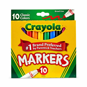 Marcadores Crayola 10 ct