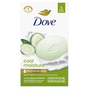 Jabon Dove Cool Moisture 6 Barras