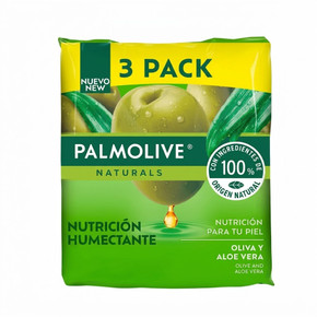Jabon Palmolive Oliva y Aloe Vera 3 Barras