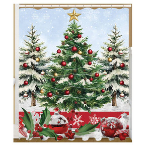 Cortina De Navidad 70" x 72"