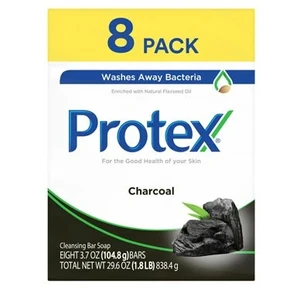 Jabon Protex Charcoal 8 Barras