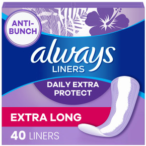 Always Liners Daily Extra Protect XL