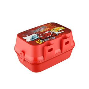 Lonchera Plástica Master con cubiertos