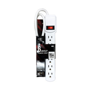 Quick Tools Multi-plug 6 Outlets 