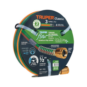 Truper Classic Manguera 1/2"x33pies