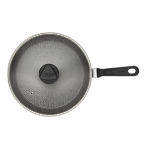 Sarten Imusa antiadherente con tapa de vidro 26cm