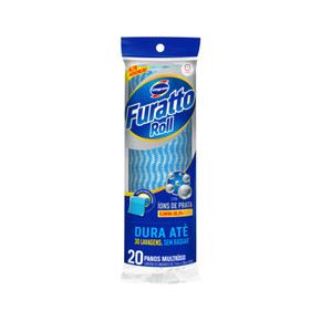Paños Multi-usos Furatto Azul 20 ct