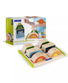 Mix & Match Stacks Wood Blocks