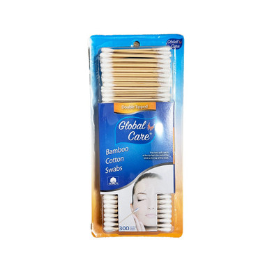 BAMBOO COTTON SWABS 300 CT