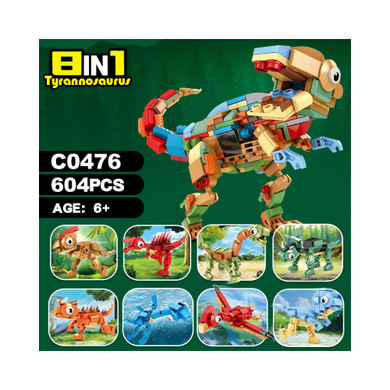 Tyrannosaurus Building Blocks Set