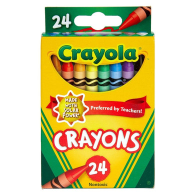 CRAYOLA CRAYONS 24CT