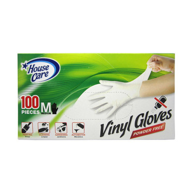 VINYL GLOVES 100 PIECES LARGE