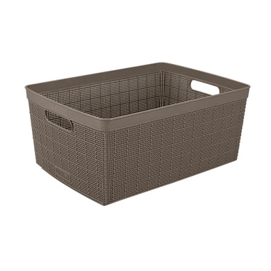 Canasta Fique Lareg 8 Gal Mocca
