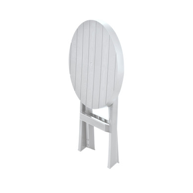 Mesa Plegable Baru Redonda Gris Hielo