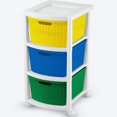 Cajonero Shia 3 Gavetas Aventura
