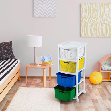 Cajonero Shia 4 Gavetas Aventura