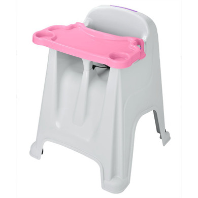 Mesa para-Comer Bebe Rosa
