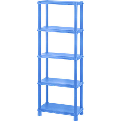 Estante 12" 5 Niveles Azul
