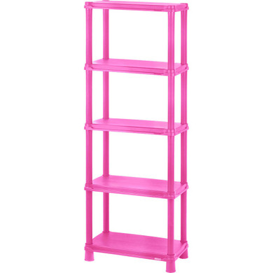 Estante 12" 5 Niveles Rosa