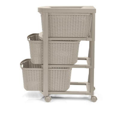 Cajonero Shia 3 Gavetas Cemento