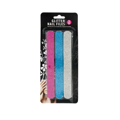 Glitter Nail Files 3pcs