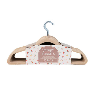 Velvet Hangers cherry cream 25 pack