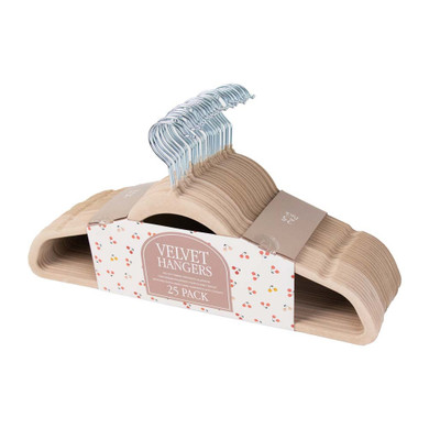 Velvet Hangers cherry cream 25 pack