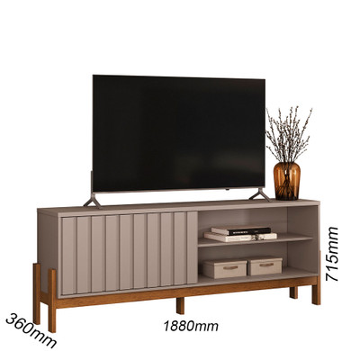 Mesa Tv Aurora Gris