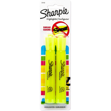 Highlighter Sharpie Chisel 2pack
