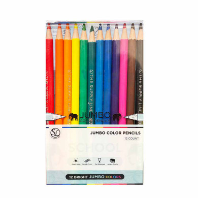 Lapices  de colorear jumbo 12ct