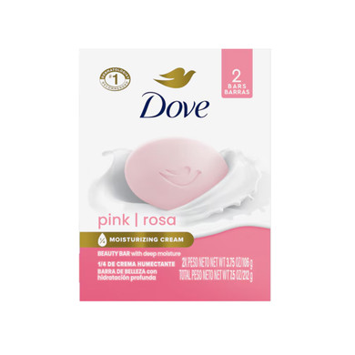 Jabon Dove Pink 2 Pack