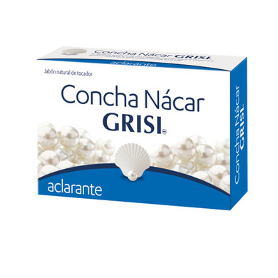 Jabón de tocador Concha Nacár Grisi 3.5oz