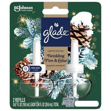 Glade Piso 2ct Refill Twinkling Pine & Cedar