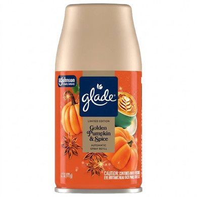 Glade Automatic Spray Refill Golden Pumpkin & Spice 6.2oz