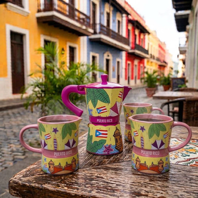 Set de 3 Tazas con Greca PR #5