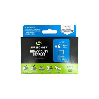 Heavy Duty Staples #4 para "Pistola de Grapas" 3/8"