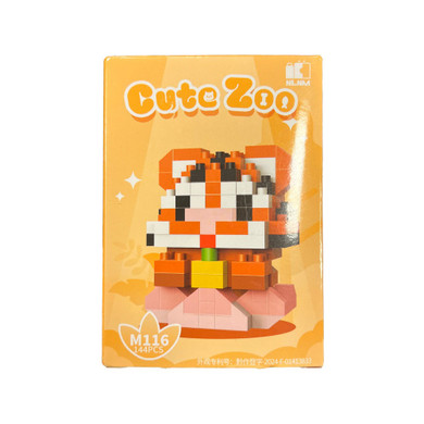 Plastic Building Blocks Cute Zoo