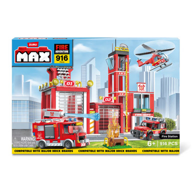 Zuru Max Fire Adventure Building Blocks