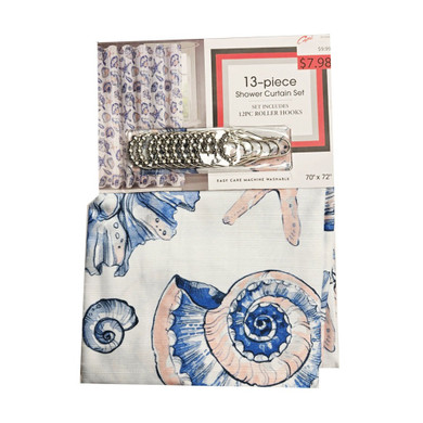 CORTINA BAÑO CEDAR PARK 13PC PRTD