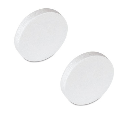 Polystyrene Foam Disc 3"x1" 2pcs