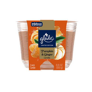 Glade Candle Pumpkin  6.8oz