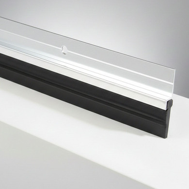 Door Sweep 3ft Aluminum/Rubber
