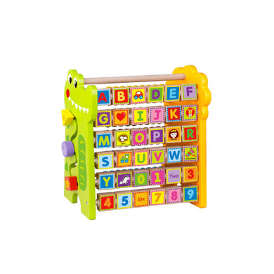 Toyster's Wood Beads & Alphabet Abacus