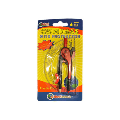 Compass & Protractor Set 