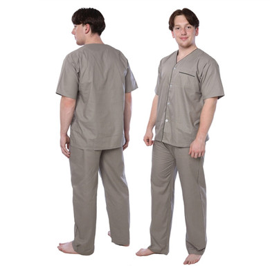 Men's Pijama Set Manga Corta/ Pantalón largo